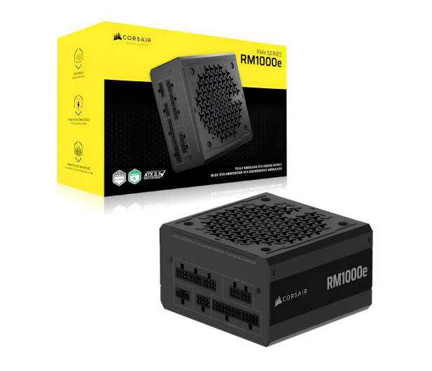 CORSAIR RM1000e 1000W 80 Plus Gold ATX 3.1 - 1317260 - zdjęcie
